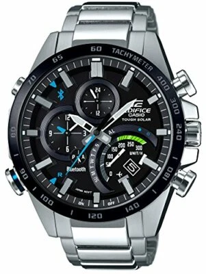 CASIO 2017 Edifice TIME TRAVELER Smartphone Link Modello EQB-501XDB-1AJF NUOVO - Immagine 1 di 4