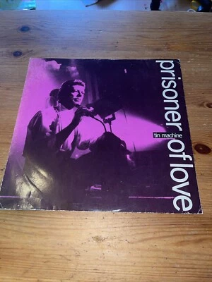 Tin Machine Prisoner Of Love Heart 12” Single Vinyl David Bowie 1989 Rare - Image 1 of 4