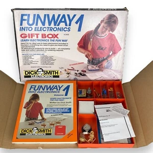 Vintage Dick Smith Electronics Funway 1 Into Electronics Gift Box Made In Aust - Picture 1 of 10