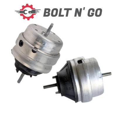 Soporte de motor delantero L & R 2 piezas para Audi A4 / Volkswagen Passat 97-05 Foto 1 de 4