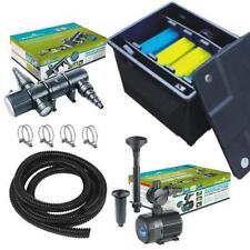 Small Pond Box Filter System / Pond Pump / UV Steriliser / Flexible Hose / Clips