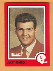 Tarjeta Jerry Minnick Nebraska Cornhuskers 1989 #47 1952 All-American 4O - Imagen 1 de 2