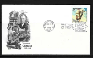 USA SC # 3183e First Telephone Line -Celebrate The Century- FDC . Artcraft - Picture 1 of 1