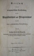 Gustav Friedrich Wiggers, Augustinismus und Pelagianismus, 2. Teil, 1833