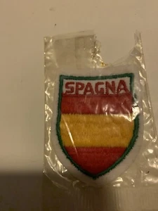 Nuevo Parche Insignia Escudo de Bandera de Viaje España España (Italiano) - Imagen 1 de 3