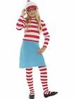 Smiffys Where's Wally? Wenda Child Costume - Female - Red&Whte - Large Age 10-12