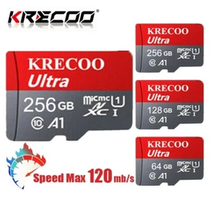 Micro SD Card 256GB 128GB Storage Flash Card Memory Card TF Flash Card 120MB/s - Picture 1 of 16