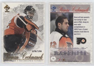 2001-02 Pacific Private Stock Gold /106 Roman Cechmanek #70
