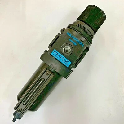 Wilkerson  B18-02-FL00 Air Filter-Regulator 1/4" NPT  Metal bowl 5 mic, 125 psi - Image 1 of 4