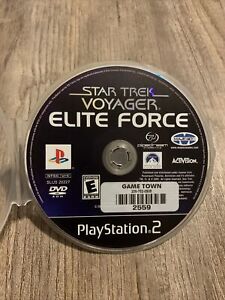 Star Trek: Voyager -- Elite Force (Sony PlayStation 2, 2001) Disc Only
