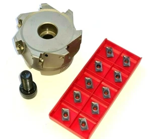 1x 90° Eckfräser APKT 11T3....D=63-Z=7-A22 mit IK + APKT 11T308-PM P30/ M30 - Picture 1 of 1