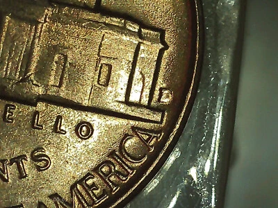 1955-D Jefferson nickel rare RPM filled in mint mark error gem coin bronze sheen - Image 1 of 4