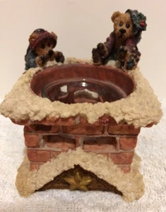 Boyd's Bear and friends Elgin and Elliott the Elvis toasty warm candle holder. - Picture 1 of 8