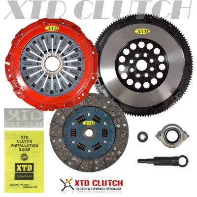 AMC STAGE 1 CLUTCH & X-LITE FLYWHEEL KIT FITS 04-21 WRX STi LEGACY GT 6 SPEED - Image 1 of 4