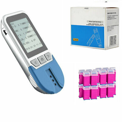 Lipid Test Meter Cholesterol Meter Analyzer TG HDL LDL Test Kit + 25 Strips • 179.34€
