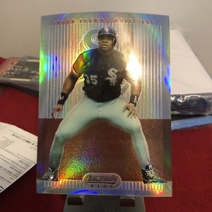 1995 Bowman's Best Frank Thomas #65 Jumbo Refractor 4X6 Chicago White Sox 