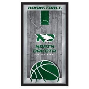 NCAA - North Dakota 15" x 26" Basketball Mirror College Team Logo - Picture 1 of 5