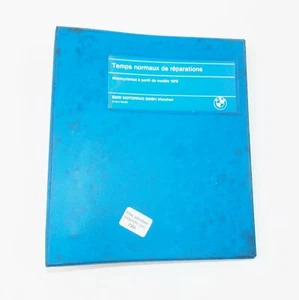 REPAIR TIME TABLES DEALER MANUAL BOOK BMW 1979 R45/65/80/100 FRENCH 01629798085 - Picture 1 of 5