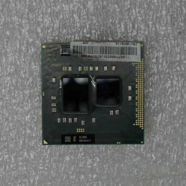 Intel Core i3-330M Dual Core 2.13GHz 2.50GT/s 3MB L3 Cache Socket PGA988 SLBMD - Image 1 of 2