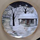 Carol Endres Franklin Mint Collector Plate "Moonlight Visitors" Limited Edition