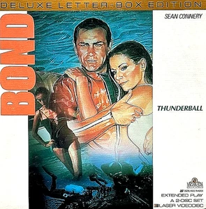 THUNDERBALL (SEAN CONNERY/CLAUDINE AUGER) PREMIUM QUALITY USED LASERDISC (NM/EX) - Picture 1 of 1