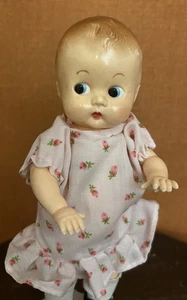 Cute Vintage Ideal Celluloid Boopsie Doll W/ Side Glancing Sleep Eyes 8" - Picture 1 of 9