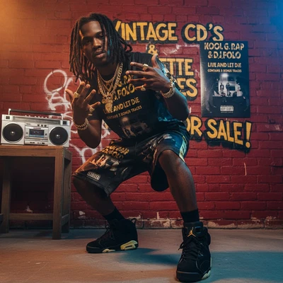 •KOOL G. RAP & D.J. POLO ~ LIVE AND LET DIE• ~1992 OG PRESSING~ (CASSETTE TAPE) - Image 1 of 4