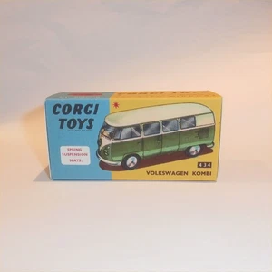Corgi Toys  434 Volkswagen Kombi Van VW Repro Box - Picture 1 of 4