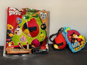 Monogram Angry Birds Video Game Get Angry Poster Chase Red Charm Clip Keychain - Picture 1 of 1