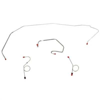Front Brake Line Kit Fits Dodge Coronet 1971 w/ Power Drum Brakes-RKT7102OM - Image 1 of 2