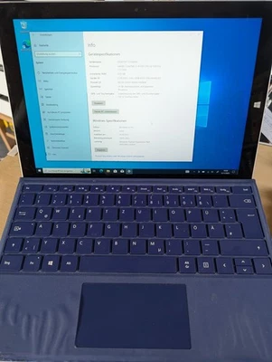 Microsoft Surface 3 Pro (12", WIN 10 PRO) Inkl. Dockingstation - Bild 1 von 4