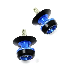 Twall 10MM CNC Swingarm Spools For ZX-10R Ninja 04 05 06 07 08 09 10 - Picture 1 of 5