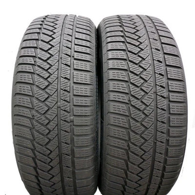 215 55 18 2x Continental 215/55 R18 95T Contacto TS850P Seal Neumáticos 6.8mm - Imagen 1 de 4