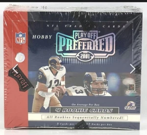 Playoff Preferred Football Hobby Box 2001 - Imagen 1 de 1