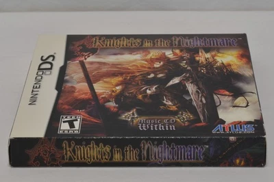 Knights in the Nightmare Nintendo DS FACTORY SEALED Soundtrack bundle + Art book - Image 1 of 4