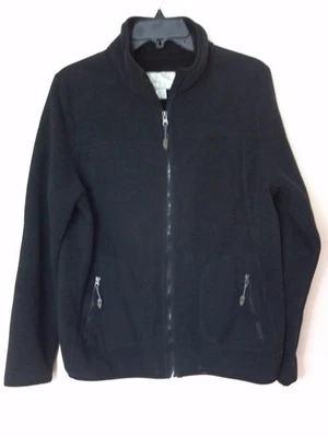 Nueva Chaqueta Té Verde Para Mujer Talla XL Cuello Convertible Cremallera Frontal Poliéster Cepillado Foto 1 de 4