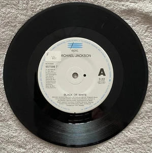 Michael Jackson – Black Or White  7in Vinyl Record - Picture 1 of 2