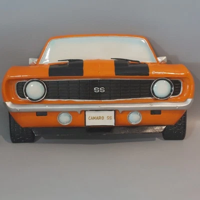 1969 Chevy Camaro SS 350 Floating 3-D Wall Display Man Cave Decor Auto Shop Sign - Image 1 of 4