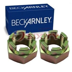 2 pc Beck Arnley Rear Axle Nuts for 2007-2013 Mitsubishi Outlander Driveline vs - Picture 1 of 5