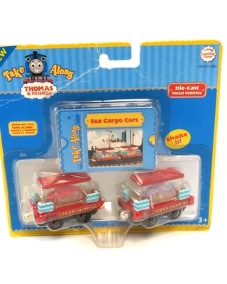 Thomas and Friends Take Along SEA CARGO CARS (2) Tren Diecast - Paquete Sellado Foto 1 de 4