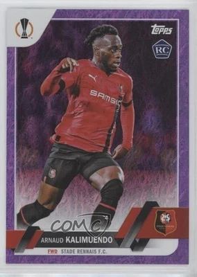 2022 Topps Jade Edition UEFA Club Competitions /15 Arnaud Kalimuendo Rookie RC - Image 1 of 2