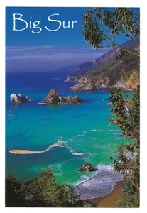 Postcard Big Sur Rugged Coastline California - Picture 1 of 2