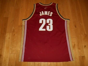 2003 Nike LeBron James CLEVELAND CAVALIERS NBA Rookie Swingman Team JERSEY 3XL - Picture 1 of 11