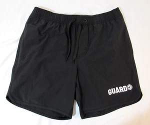 Pantalones Cortos Watermen Negro Protector Elastizados Talla Mediana Forrados Cordón - Imagen 1 de 10