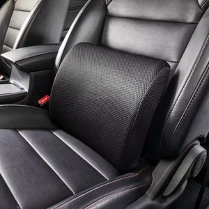 Memory Foam Back Support Cushion Lumbar Pillow for Chair and Car Seat - Picture 1 of 10