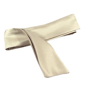 1.8" Wide Lady Faux Satin Belt Replacement Belt Self Tie Dress Pajamas Waistband - Picture 1 of 35