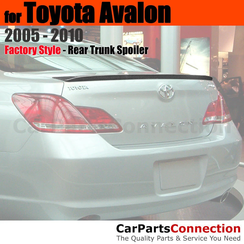 Primer ABS porta-malas traseiro asa spoiler para 2005-2010 Toyota Avalon sedã 4 portas - Imagem 1 de 1