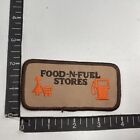 Vtg Food N Fuel Stores Convenience Store Gas Station Advertising Patch C111