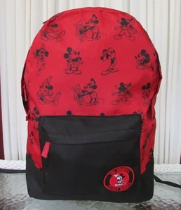 Disney Store Mickey Mouse Backpack Bag Through the Years NWT - Picture 1 of 9