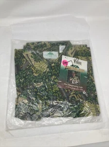 NEW NOS 1989 Vintage Bushlan Camo Hunting Shirt 2XL 2X South Texas Camoflauge - Picture 1 of 9